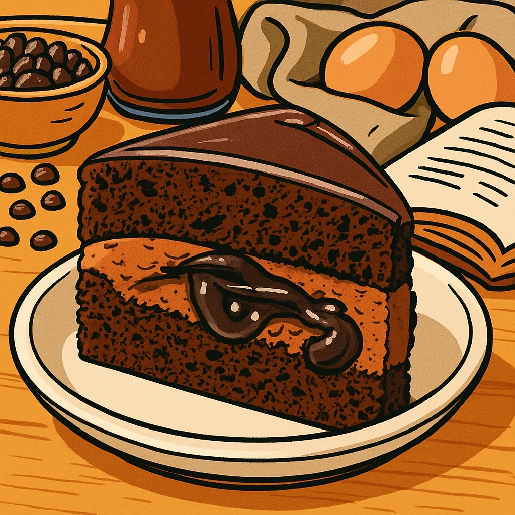 ciasto ze śliwkami w rumie