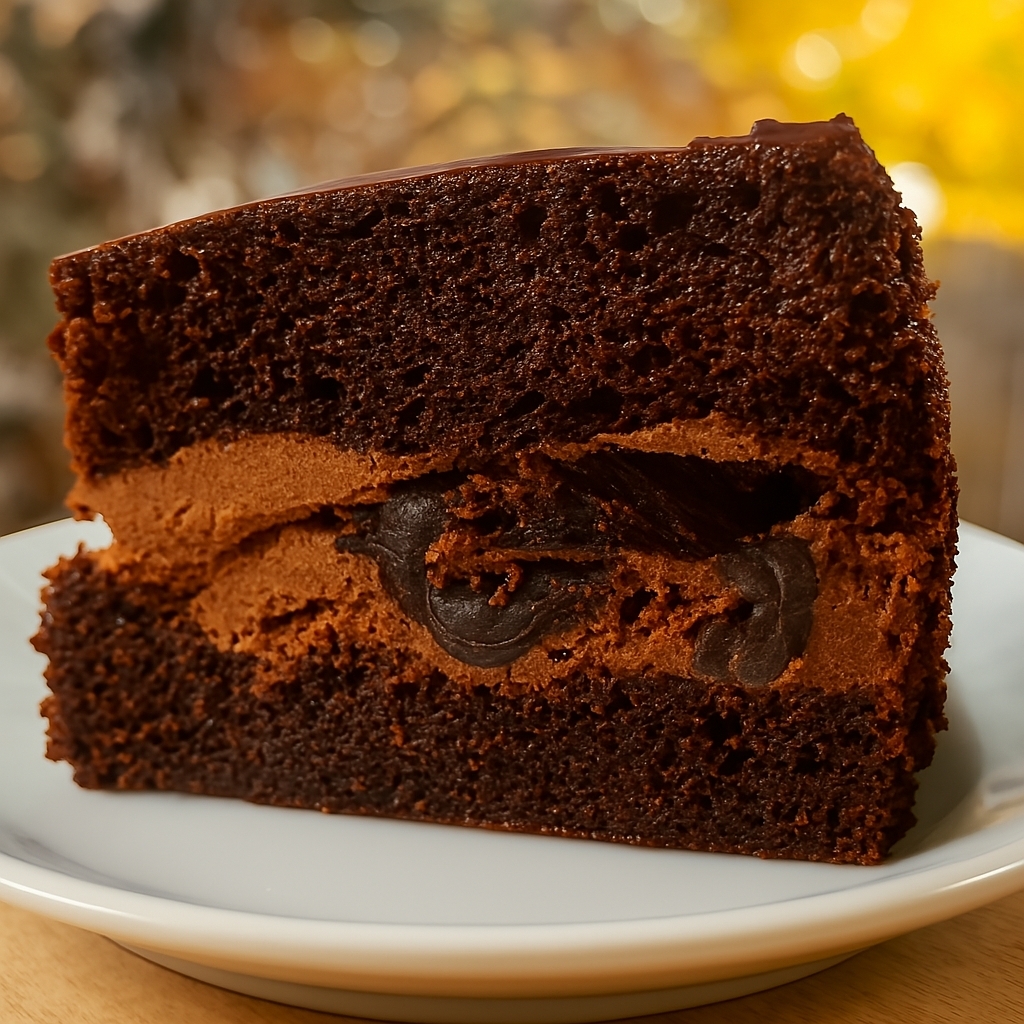 ciasto z nutellą i śliwkami